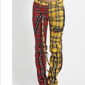 Plaid pants